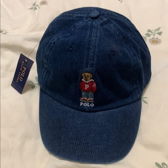 Polo by Ralph Lauren Navy Blue Cap - Picture 1 of 3